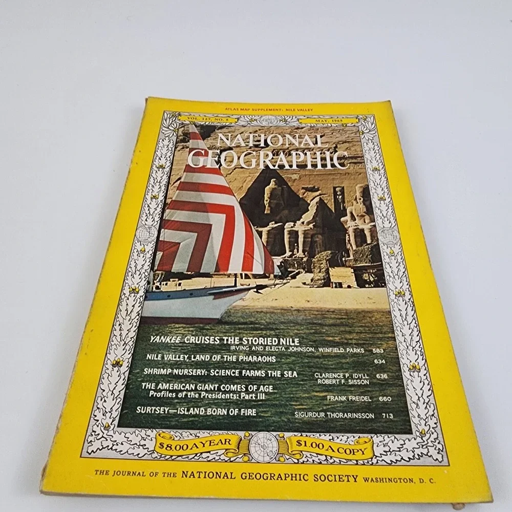National‎ Geographic Magazine May 1965 No  Insert